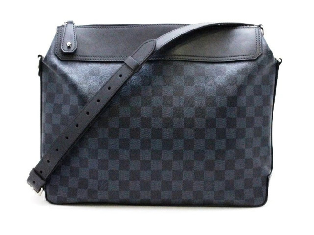 LOUIS VUITTON Messenger Greenwich Shoulder Bag Damier Cobalt Blue